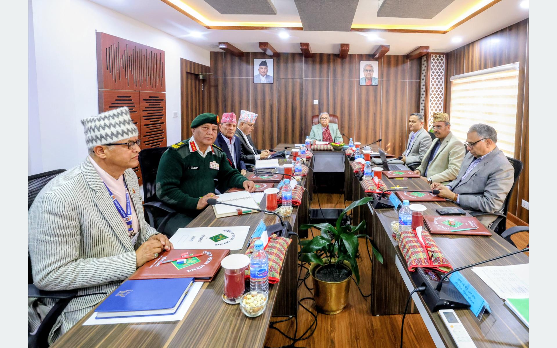 निर्वाचनका सम्पूर्ण तयारी पूरा भएको राष्ट्रिय सुरक्षा परिषद्को निष्कर्ष