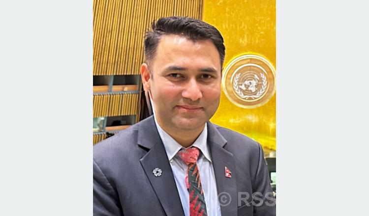 संयुक्त राष्ट्र महासभामा नेपालको सन्देश स्पष्ट हुनुपर्छः सहानुभूति आवश्यक छ, तर सहानुभूति मात्रै पर्याप्त छैन : मञ्जित ढकाल