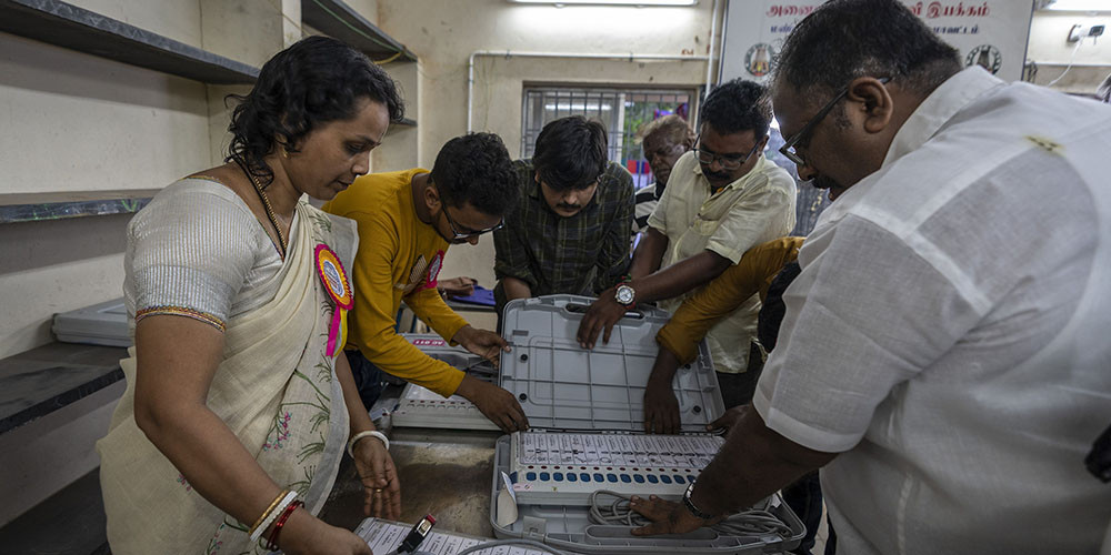 भारतमा आज लोकसभा निर्वाचनको अन्तिम चरणको मतदान
