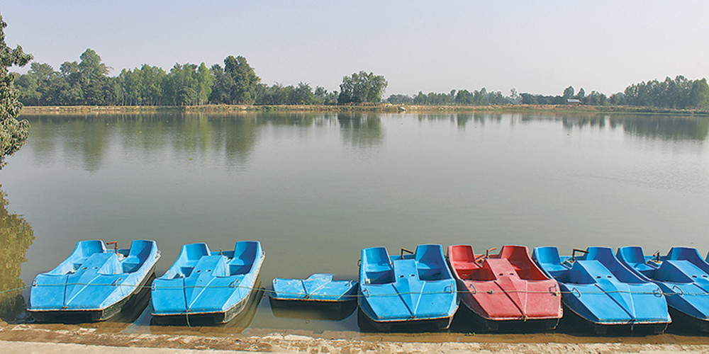 पर्यटकीय नाढिमन ताल गौचरनमा परिणत