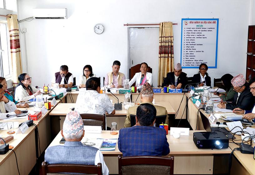 स्थानीय तह निर्वाचनको तयारी सम्बन्धमा छलफल