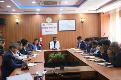 तराई–मधेसको खानेपानी समस्या समाधान गर्न जनशक्ति परिचालन गर्न निर्देशन