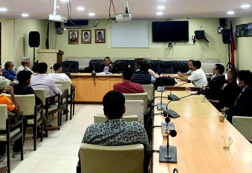पोखराको पर्यटन विकासका लागि परिषद् र महानगरबीच छलफल 