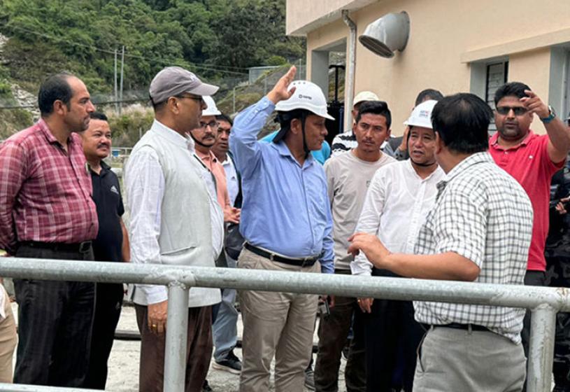 १०२ मेगावाटको मध्यभोटेकोशी एक महिनाभित्र सञ्चालनमा ल्याउने तयारी