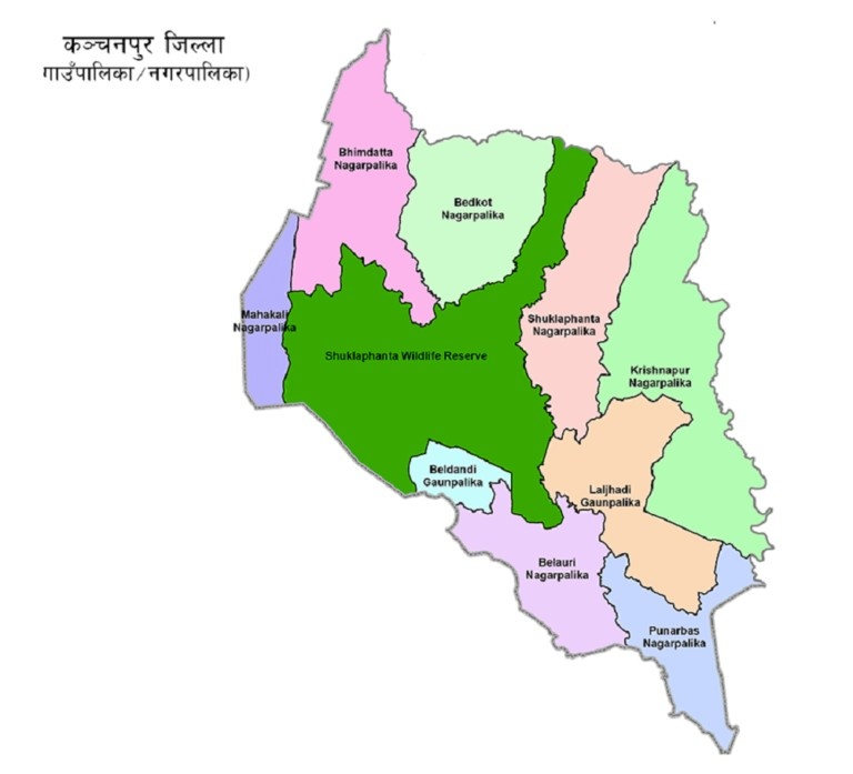 कञ्चनपुरको पाँचपालिकामा विपद् जोखिम न्यूनीकरण कार्यक्रम
