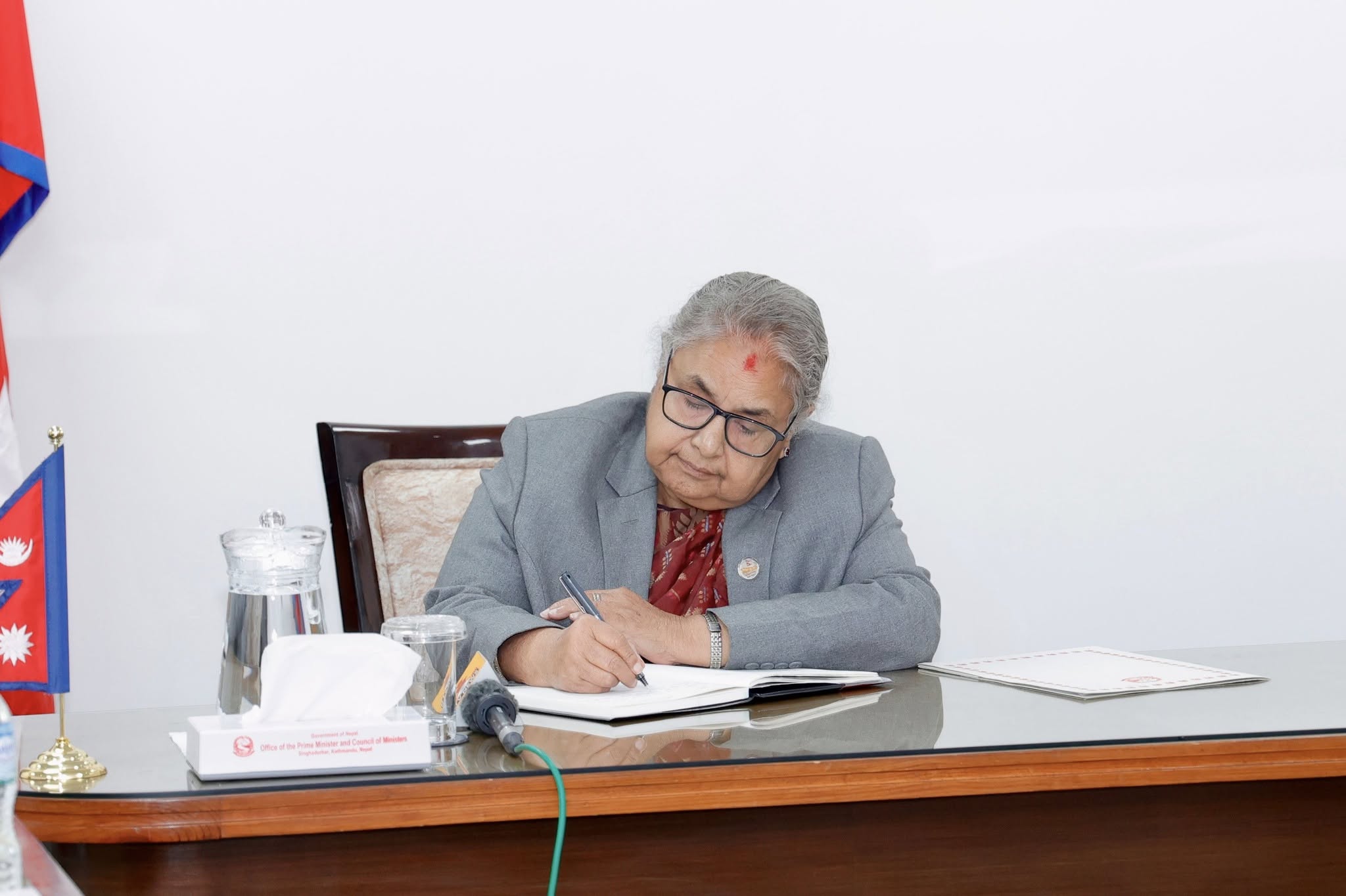 निर्वाचनका निम्ति सरकारले काम गरिरहेको छः प्रधानमन्त्री कार्की