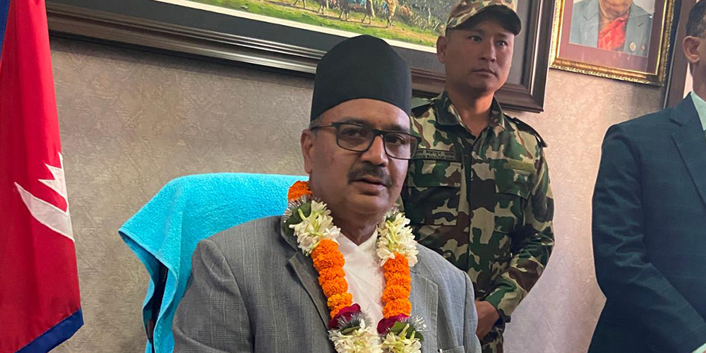 नवनियुक्त श्रममन्त्री भण्डारी भन्नछन्  : द्वन्द्व व्यवस्थापन गर्न सघाउँछु