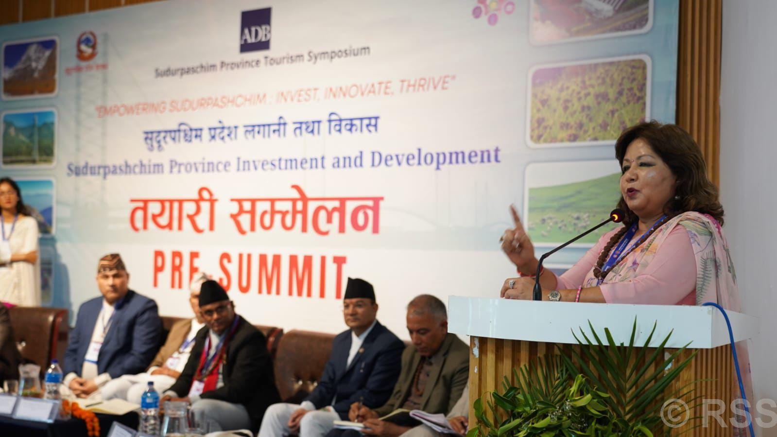 वर्तमान सरकारको प्राथमिकता स्थायित्व र आर्थिक विकास : परराष्ट्रमन्त्री राण