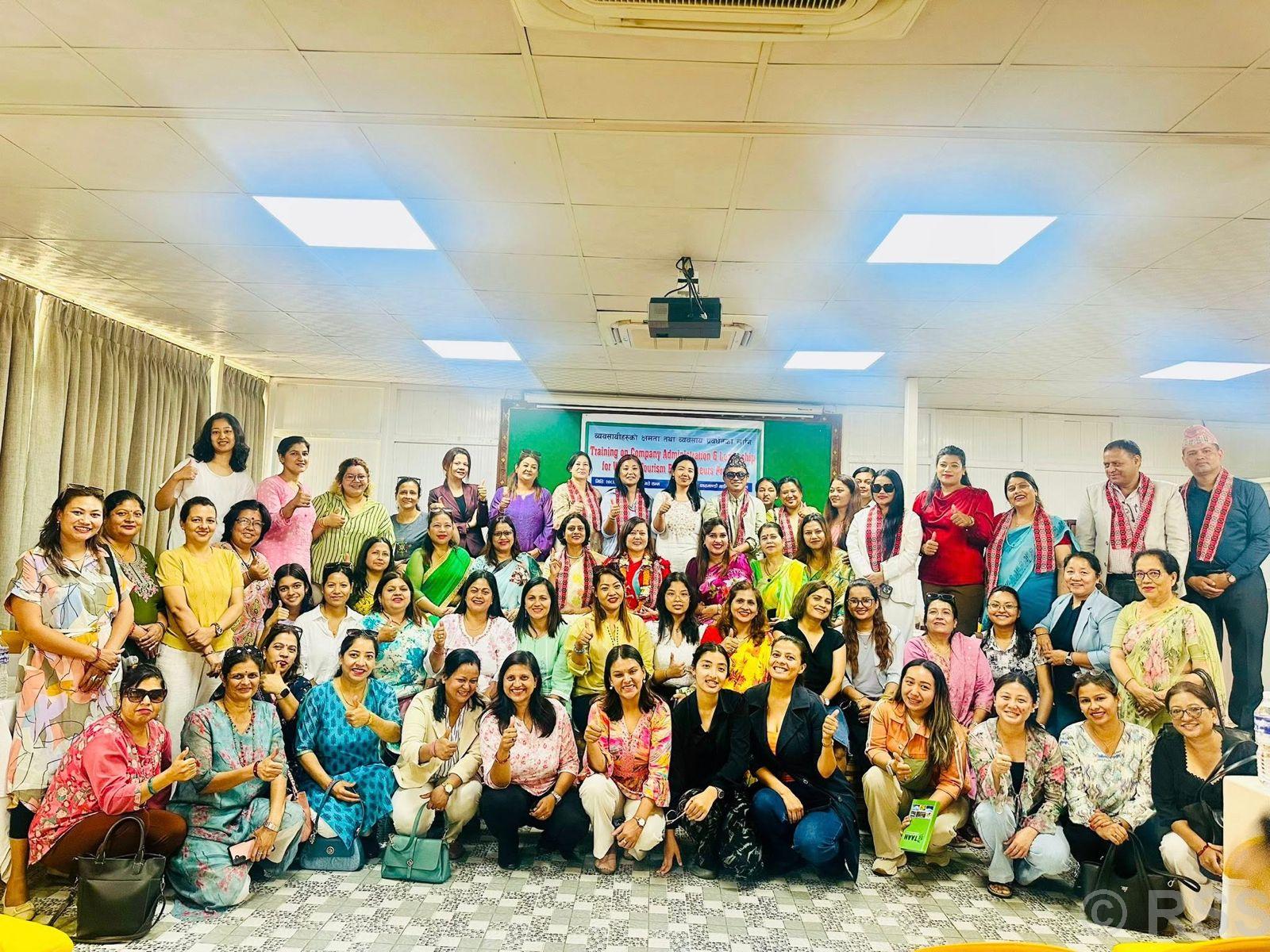 पर्यटन व्यवसायमा महिला सहभागिता बढाउनुपर्नेमा जोड