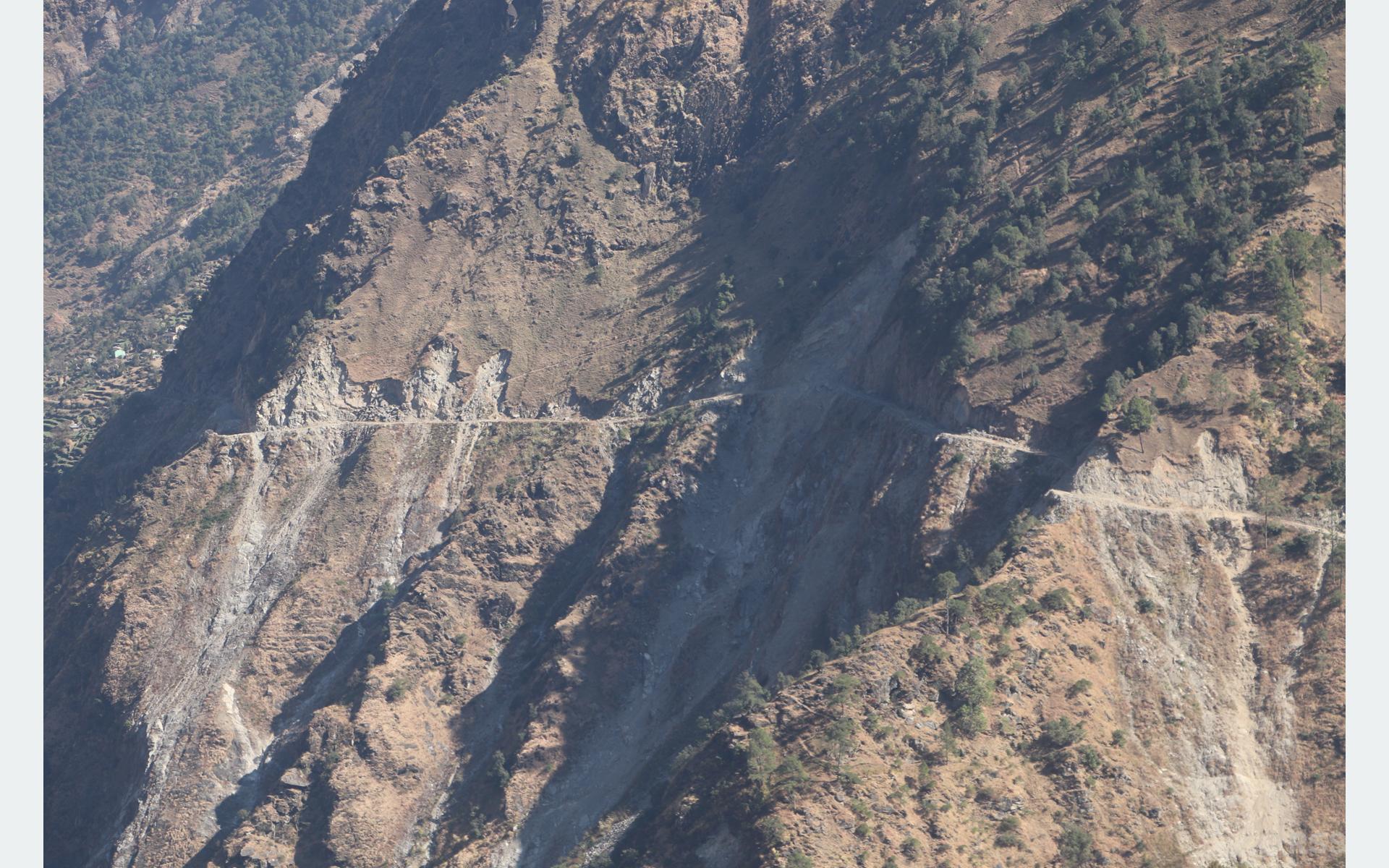 दार्चुला–टिङ्कर सडक निर्माणः सेनाले दुईतिरबाट काम थाल्यो