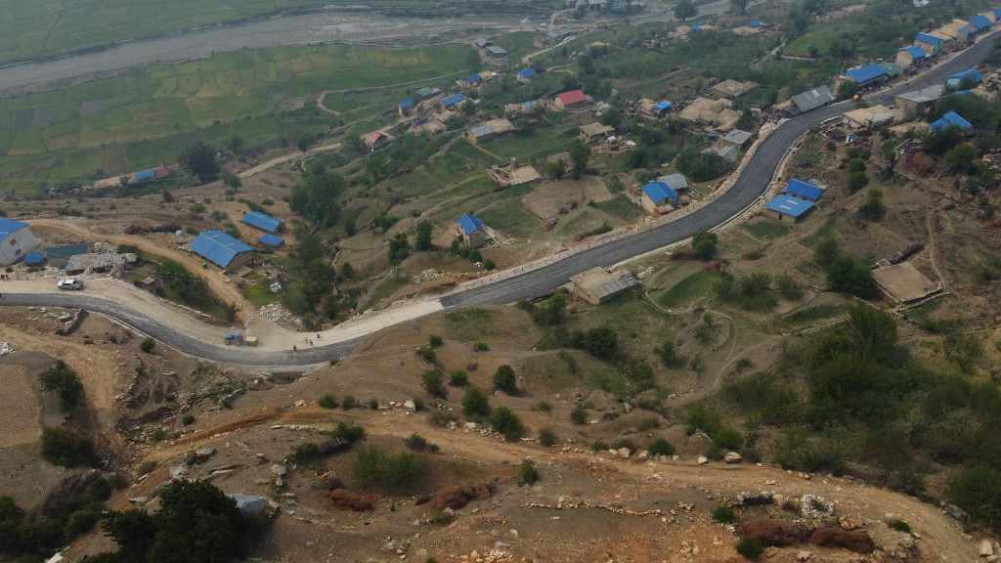 सडक विभागद्वारा कर्णालीमा ७७१.३६ किलोमिटर सडकमा कालोपत्र