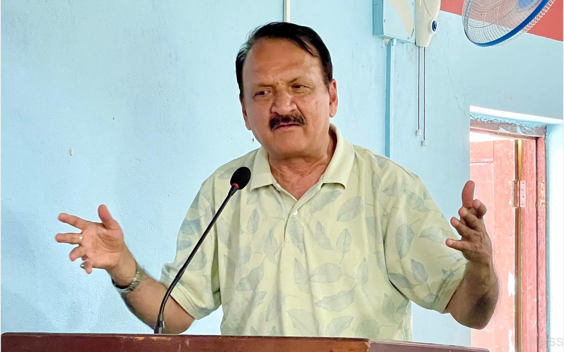 काङ्ग्रेसभित्र एकता अपरिहार्य छ : डा प्रवक्ता महत