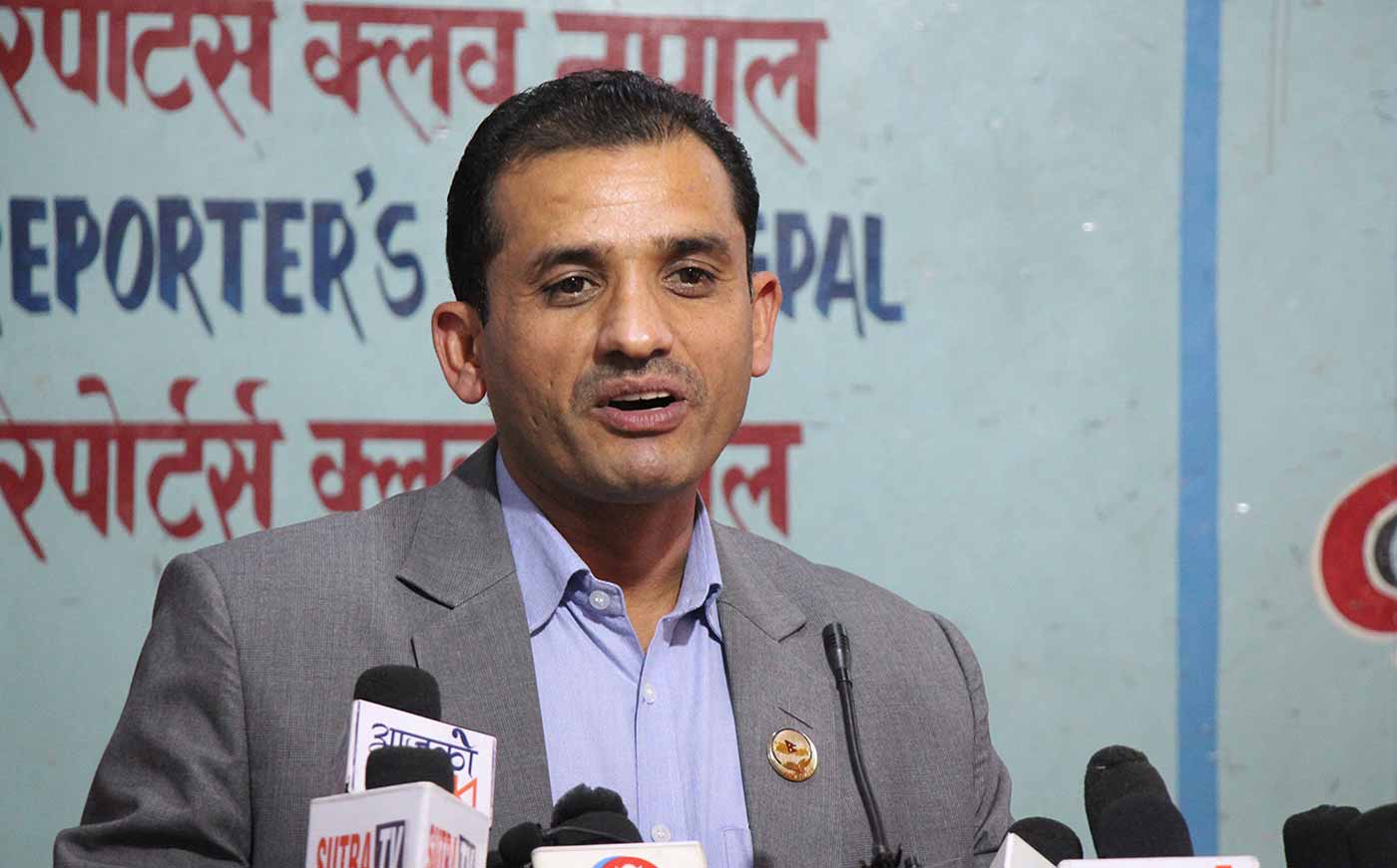 मल वितरणमा ‘कोटा प्रणाली’ व्यवहारिक भएन: सांसद सापकोटा