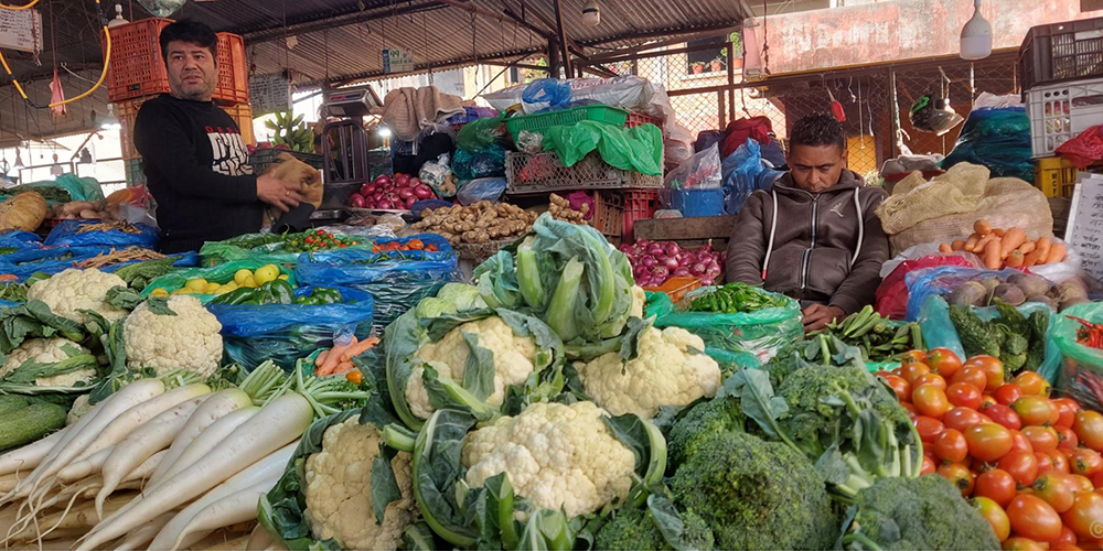 यस्तो छ आजका लागि सागसब्जी र फलफूलको थोक मूल्य