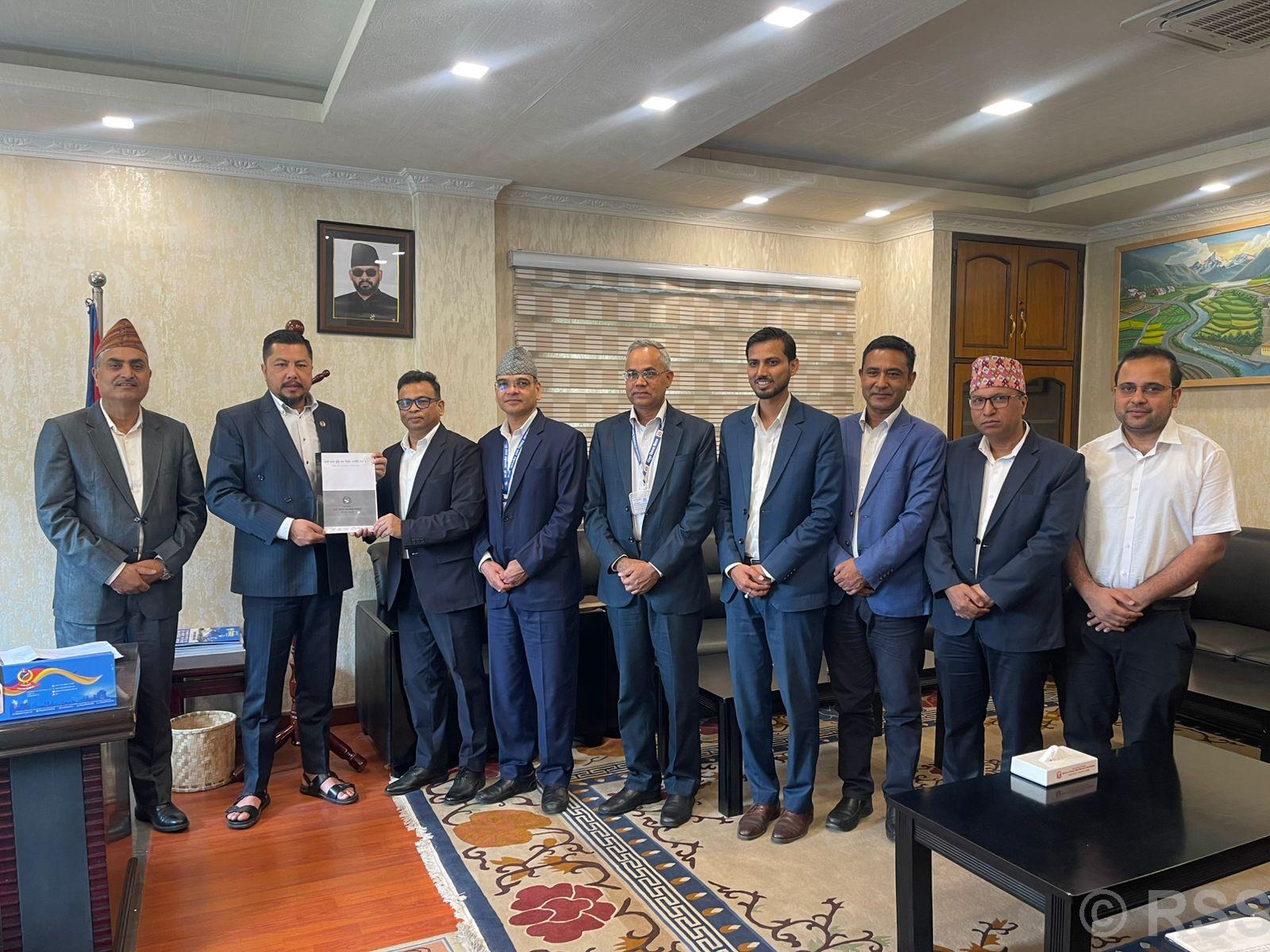 ‘ऊर्जा खपत वृद्धि तथा निर्यात रणनीति, २०८३’ ऊर्जामन्त्री समक्ष पेस