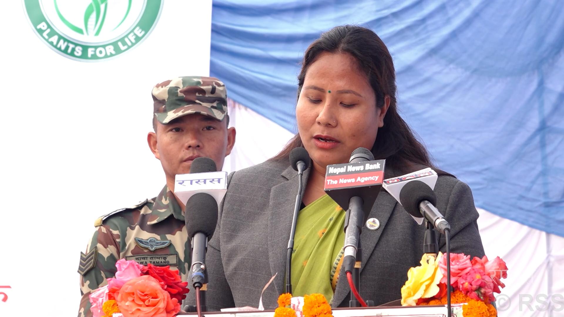 जैविक विविधता र वनस्पति संरक्षणमा वातावरणमन्त्रीको जोड