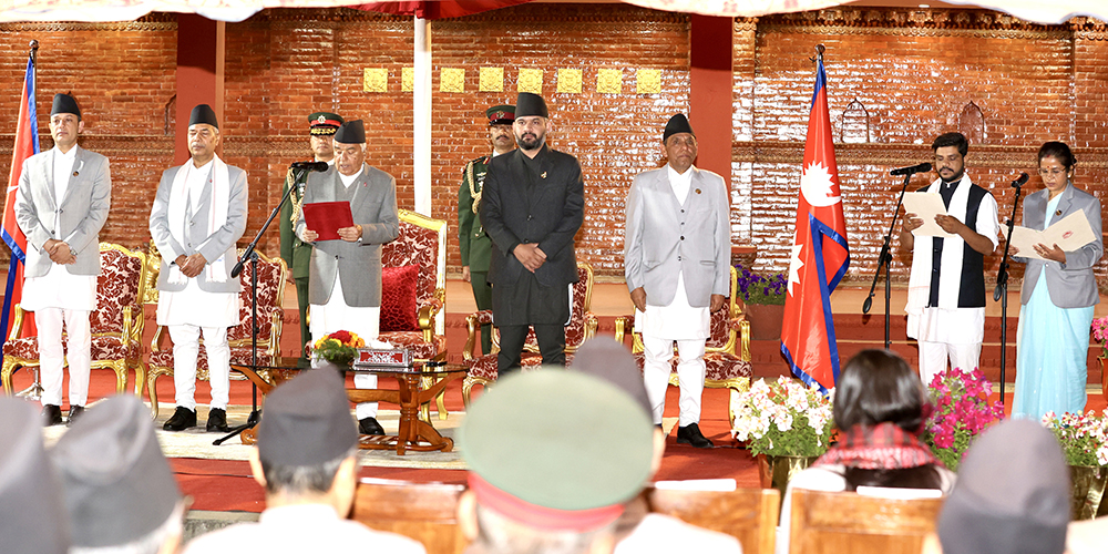 सरकारमा समावेशी सहभागिताः मन्त्रिपरिषद्मा ४० प्रतिशत महिला