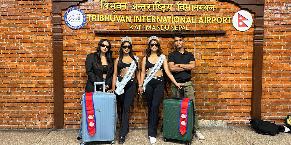 मिस तथा मिसेस इन्डिपेन्डेन्ट इन्टरनेशनल विजेता नेपालको प्रतिनिधित्व गर्दै थाइल्याण्ड प्रस्थान