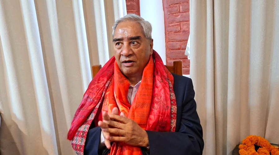 ‘सुदूरपश्चिममा जान मन छ, देवीदेवताको दर्शन गर्ने मन छ : शेरबहादुर देउवा