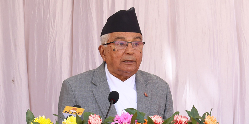 जनताले प्रकट गरेको अभिमतले जनप्रतिनिधिको काँधमा ठूलो दायित्व आएको छ : राष्ट्रपति पौडेल