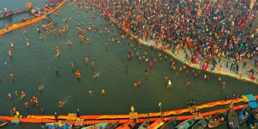 भारतमा ४२ करोड तीर्थयात्रीद्वारा हिन्दू मेगा–महोत्सवको भ्रमण