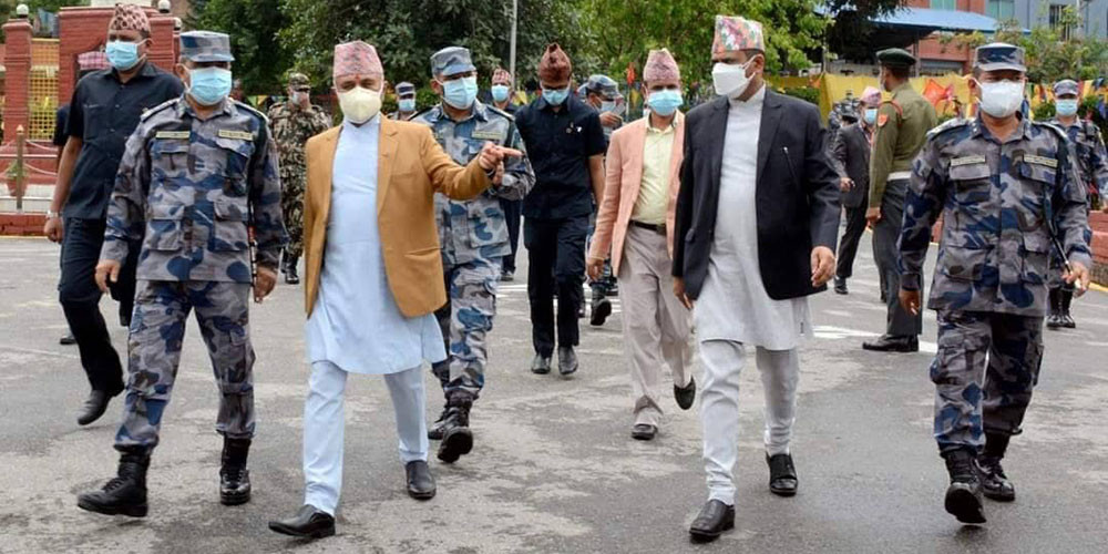 मातृभूमिको सुरक्षामा सशस्त्रको योगदान महत्वपूर्ण छ : गृहमन्त्री