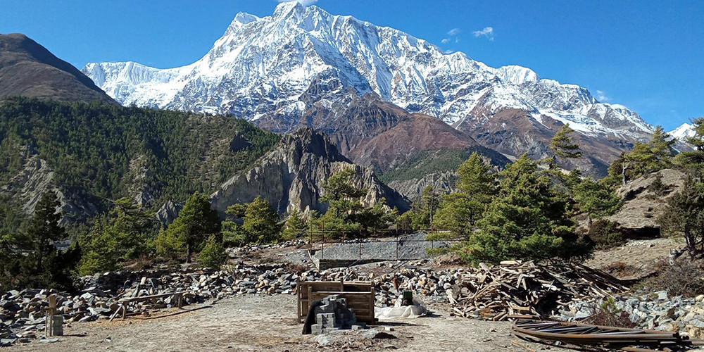 मनाङको हिउँदे कठिनाइ