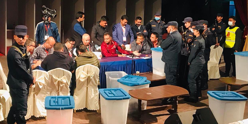 महासङ्घको वरिष्ठ उपाध्यक्षमा पुनः निर्वाचन हुने