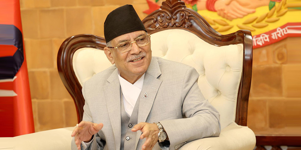 गणतन्त्रको विकल्प सुदृढ गणतन्त्र हो, इतिहासको चक्का पछाडि फर्कँदैनः प्रधानमन्त्री प्रचण्ड