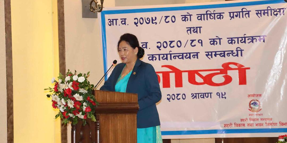 परिणाम देखिने गरी काम गर्न मन्त्री गुरुङको निर्देशन