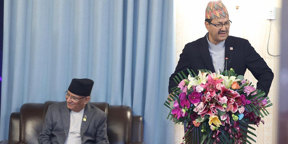 चीनको अद्वितीय विकास र समृद्धिबाट नेपालले लाभ लिनुपर्छ : परराष्ट्रमन्त्री साउद