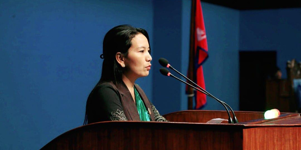  ‘सांसद भनेका विकासकर्मी हुन् भन्ने भाष्य अन्त्य हुनुपर्छ’ : सांसद छिरिङल्हामु लामा