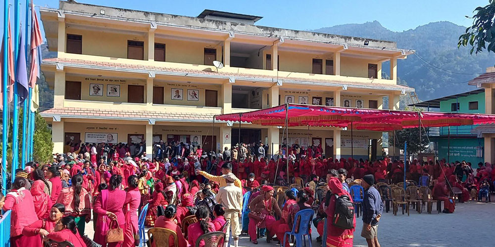 मेलम्ची स्वास्थ्य शिविरमा १ हजार ३ सय लाभान्वित