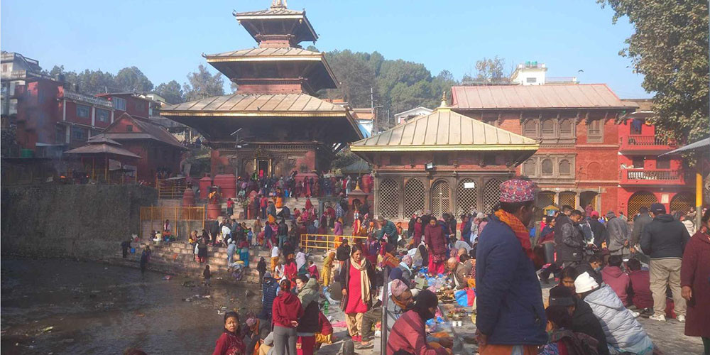 गोकर्णेश्वर उत्तरगयामा श्राद्ध गर्नेको भीड