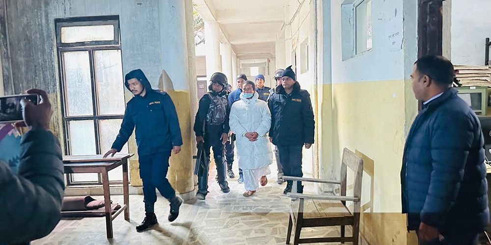 रामबहादुर बम्जनलाई थुनामा पठाउन आदेश