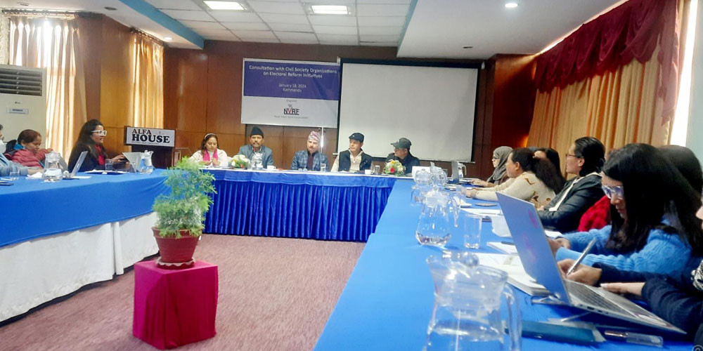‘निर्वाचनसम्बन्धी विधेयक थप अध्ययन गर्नुपर्ने’