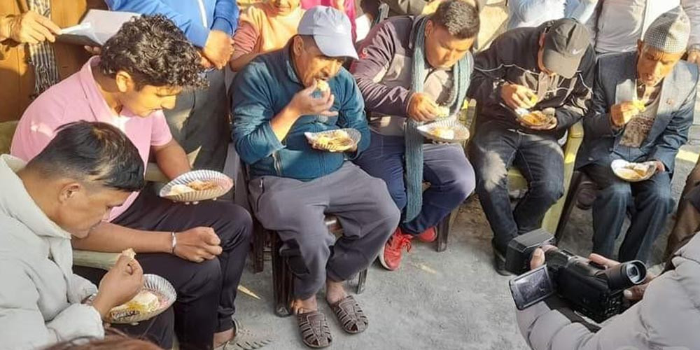 मह खाने प्रतियोगितामा लामिछाने प्रथम 