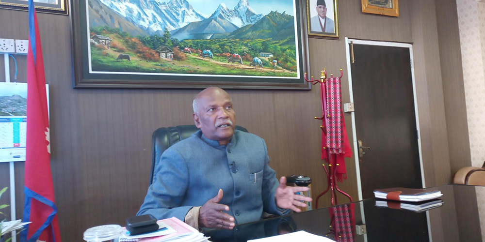 पानीका मुहान सुक्दै जानु हामी सबैका लागि चिन्ताको विषय हो : मन्त्री यादव