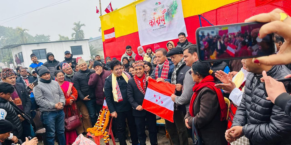 जनतामा छाएको निराशा चिर्न संवाद यात्रा : महामन्त्री थापा