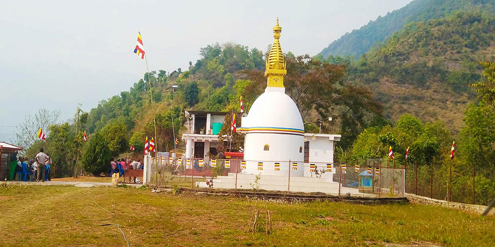 पर्यटक आकर्षण गर्न उदय रिघा बुद्ध विहारलाई व्यवस्थित बनाइँदै