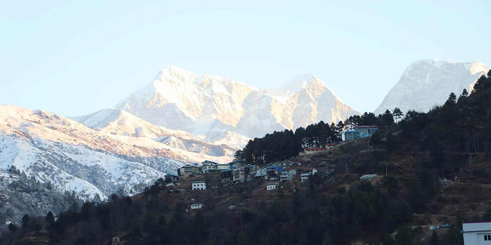हिमपातसँगैको वर्षाले सोलुखुम्बुका किसान हर्षित