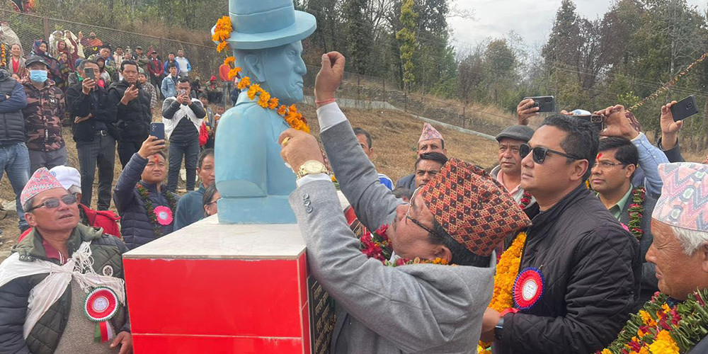 सालिकसहितको उद्यान निर्माण सम्पन्न