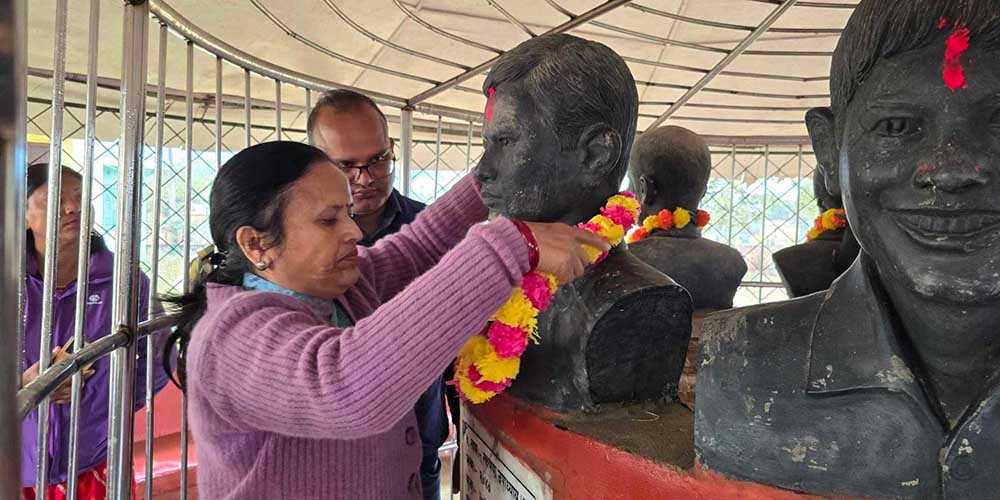 सहिदको रगत, पसिना र त्यागको प्रतिफल गणतन्त्र हो : मन्त्री शर्मा