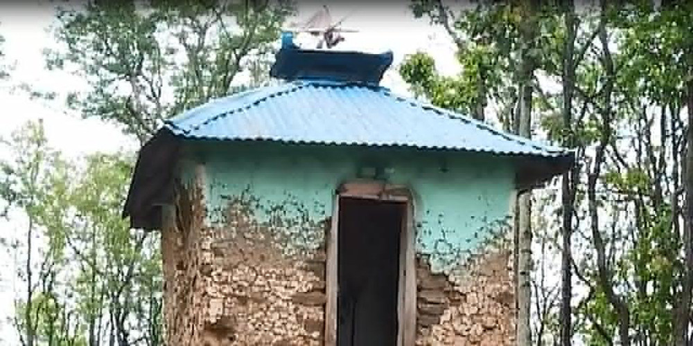 संरक्षणको प्रतीक्षामा निशानदेवी मन्दिर