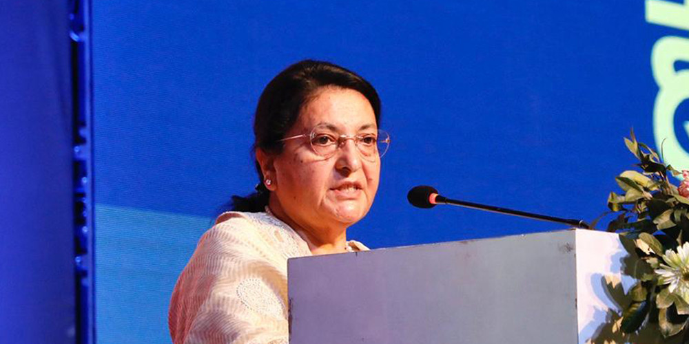 राजनीतिक दलले आफ्ना नीति तथा आदर्शको समीक्षा गर्नुपर्छ : पूर्वराष्ट्रपति भण्डारी