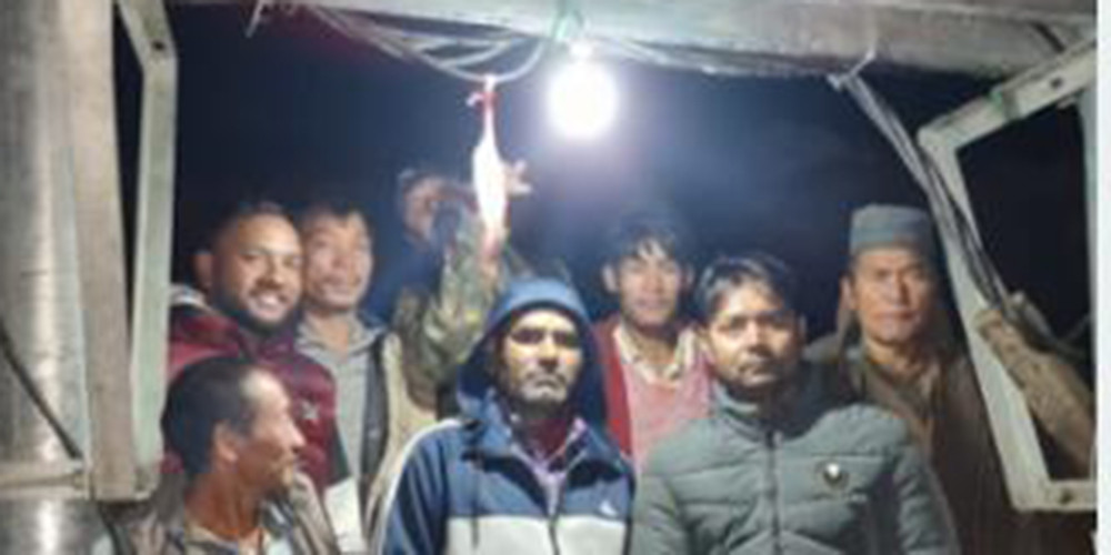 म्याग्दीको विकट खतेन गाउँमा विद्युतीकरण