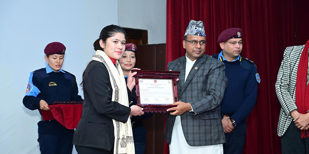 पर्यटन प्रवर्द्धनमा जोड दिँदै ४६औँ पर्यटक प्रहरी दिवस सम्पन्न