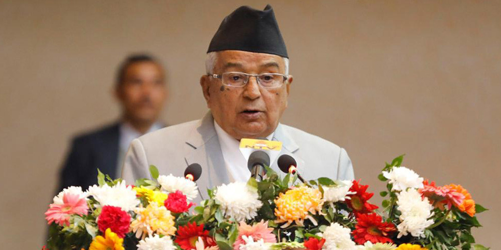 भ्रष्टाचारसम्बन्धी अनुसन्धानलाई आधुनिकीकरण गर्दै लैजानुपर्नेमा राष्ट्रपतिको जोड