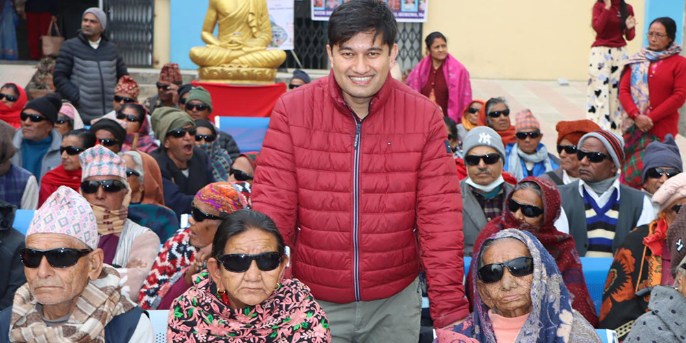 ९९ वर्षमा आँखाको ज्योति फर्किएपछि...