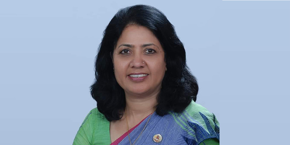 कानुन निर्माणमा प्रतिनिधिसभा र राष्ट्रियसभाबीच जिम्मेवारी बाँडफाँट हुनुपर्छ : सांसद डा विमला राई पौड्याल